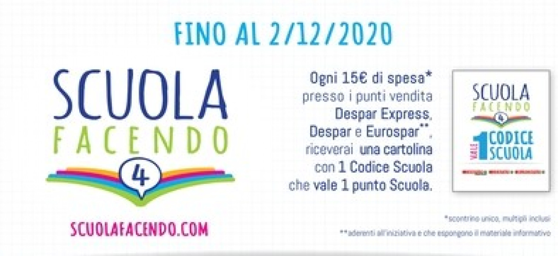 Scuolafacendo: il Gruppo Despar accanto alla scuola, una scelta di valore